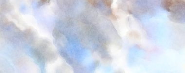 Modern fırça darbeleri. Poster, duvar sanatı, afiş, kart, kitap kapağı veya ambalaj için rahatlatıcı kompozisyonun yumuşak renkli çizimi. Pastel renklerle suluboya.