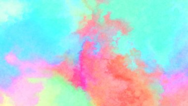 Modern fırça darbeleri. Poster, duvar sanatı, afiş, kart, kitap kapağı veya ambalaj için rahatlatıcı kompozisyonun yumuşak renkli çizimi. Pastel renklerle suluboya.