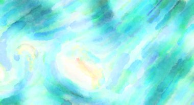 Modern fırça darbeleri. Poster, duvar sanatı, afiş, kart, kitap kapağı veya ambalaj için rahatlatıcı kompozisyonun yumuşak renkli çizimi. Pastel renklerle suluboya.