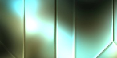 Üç boyutlu metalik panel dokusu. Renkli, parlak, soyut duvar kağıdı. Geometrik teknolojik parlak yansıtıcı arkaplan.