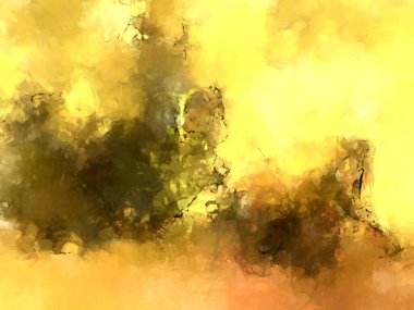 Tuval üzerinde etkileyici fırçalanmış resim. Soyut doku. 2D çizim. Geniş fırça darbeleri. Modern dijital sanat. Çağdaş fırça. Modern ifade. Popüler biçim boyanmış resim.