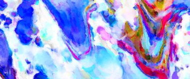 Modern fırça darbeleri. Poster, duvar sanatı, afiş, kart, kitap kapağı veya ambalaj için rahatlatıcı kompozisyonun yumuşak renkli çizimi. Pastel renklerle suluboya.