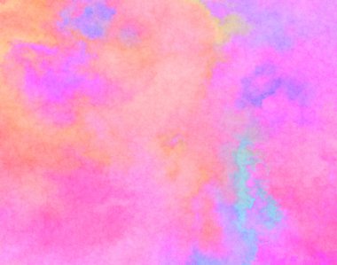 Modern fırça darbeleri. Poster, duvar sanatı, afiş, kart, kitap kapağı veya ambalaj için rahatlatıcı kompozisyonun yumuşak renkli çizimi. Pastel renklerle suluboya.