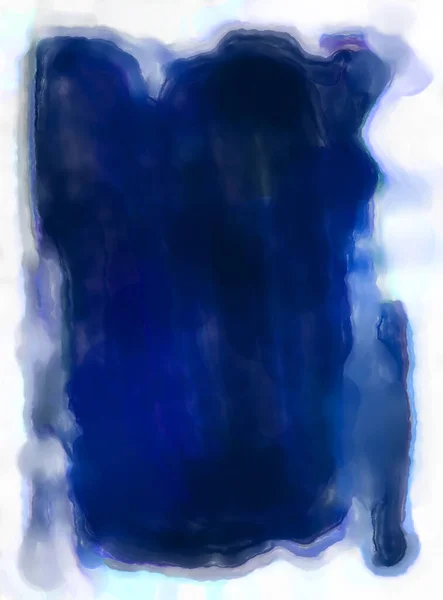 Abstrakte Bunte Aquarellrahmen Isoliert Auf Weißem Hintergrund Digitale Malerei Pinselvorlage — Stockfoto