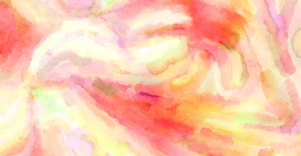 Modern Brush Strokes Painting Soft Color Painted Illustration Soothing Composition — Stock Photo, Image