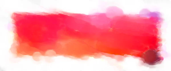 Quadro Aquarela Colorido Abstrato Isolado Fundo Branco Pintura Arte Digital — Fotografia de Stock