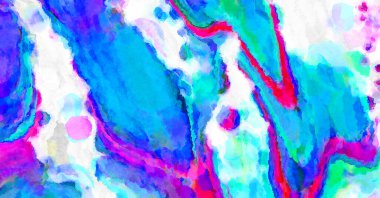 Modern fırça darbeleri. Poster, duvar sanatı, afiş, kart, kitap kapağı veya ambalaj için rahatlatıcı kompozisyonun yumuşak renkli çizimi. Pastel renklerle suluboya.