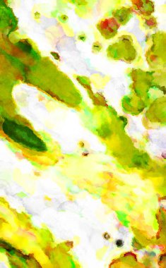 Modern fırça darbeleri. Poster, duvar sanatı, afiş, kart, kitap kapağı veya ambalaj için rahatlatıcı kompozisyonun yumuşak renkli çizimi. Pastel renklerle suluboya.