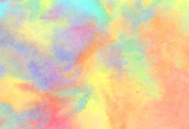 Modern fırça darbeleri. Poster, duvar sanatı, afiş, kart, kitap kapağı veya ambalaj için rahatlatıcı kompozisyonun yumuşak renkli çizimi. Pastel renklerle suluboya.