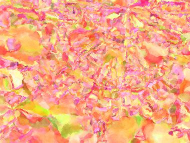 Modern fırça darbeleri. Poster, duvar sanatı, afiş, kart, kitap kapağı veya ambalaj için rahatlatıcı kompozisyonun yumuşak renkli çizimi. Pastel renklerle suluboya.