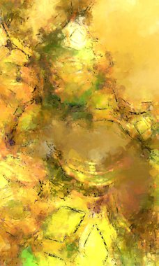 Tuval üzerinde etkileyici fırçalanmış resim. Soyut doku. 2D çizim. Geniş fırça darbeleri. Modern dijital sanat. Çağdaş fırça. Modern ifade. Popüler biçim boyanmış resim.