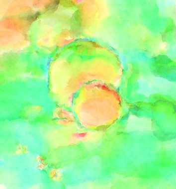 Modern fırça darbeleri. Poster, duvar sanatı, afiş, kart, kitap kapağı veya ambalaj için rahatlatıcı kompozisyonun yumuşak renkli çizimi. Pastel renklerle suluboya.