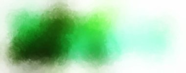 Vahşi ve büyük fırça darbeleri. Beyaz arka planda fırçalanmış soyut resim. Fırça darbesi ile boyanmış. Boya darbeleri. 2B Görüntü.