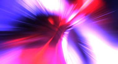 Hızlı yüksek hız bulanıklaştırma arkaplanı. Işık teknolojisi soyut duvar kağıdı. Renkli ışık enerjisi parlamaları. Çarpık grafik hareket arkaplanı. Dinamik patlama flaşı. İvme etkisi.