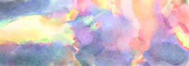 Modern fırça darbeleri. Poster, duvar sanatı, afiş, kart, kitap kapağı veya ambalaj için rahatlatıcı kompozisyonun yumuşak renkli çizimi. Pastel renklerle suluboya.