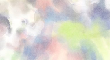 Modern fırça darbeleri. Poster, duvar sanatı, afiş, kart, kitap kapağı veya ambalaj için rahatlatıcı kompozisyonun yumuşak renkli çizimi. Pastel renklerle suluboya.