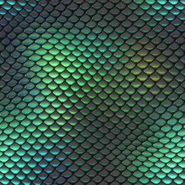 Kusursuz bir fantezi modeli. Sürüngen dokusu. Renkli ve canlı fayanslar. Egzotik fayanslı yüzey. Doğa baskısı.