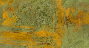 Kaos duvarı sanatı. Sanatsal canlılık ve renkli duvar kâğıdı. Kaotik resim. Taranmış Boyalı Soyut Arkaplan. Fırça darbesi ile boyanmış. Tuval üzerinde etkileyici fırçalanmış resim