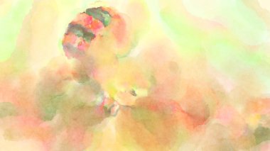 Modern fırça darbeleri. Poster, duvar sanatı, afiş, kart, kitap kapağı veya ambalaj için rahatlatıcı kompozisyonun yumuşak renkli çizimi. Pastel renklerle suluboya.