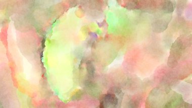 Modern fırça darbeleri. Poster, duvar sanatı, afiş, kart, kitap kapağı veya ambalaj için rahatlatıcı kompozisyonun yumuşak renkli çizimi. Pastel renklerle suluboya.
