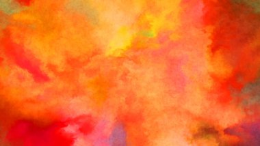 Modern fırça darbeleri. Poster, duvar sanatı, afiş, kart, kitap kapağı veya ambalaj için rahatlatıcı kompozisyonun yumuşak renkli çizimi. Pastel renklerle suluboya.