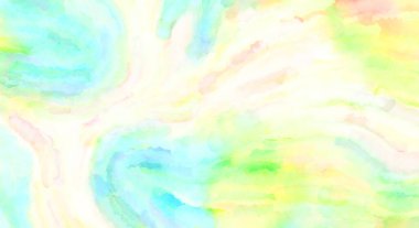 Modern fırça darbeleri. Poster, duvar sanatı, afiş, kart, kitap kapağı veya ambalaj için rahatlatıcı kompozisyonun yumuşak renkli çizimi. Pastel renklerle suluboya.