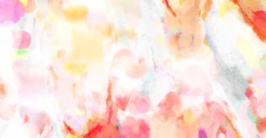 Modern fırça darbeleri. Poster, duvar sanatı, afiş, kart, kitap kapağı veya ambalaj için rahatlatıcı kompozisyonun yumuşak renkli çizimi. Pastel renklerle suluboya.