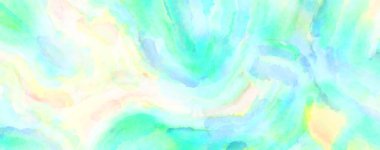 Modern fırça darbeleri. Poster, duvar sanatı, afiş, kart, kitap kapağı veya ambalaj için rahatlatıcı kompozisyonun yumuşak renkli çizimi. Pastel renklerle suluboya.