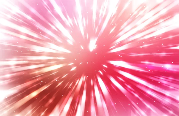 Glossy Vibrant Colorful Wallpaper Light Explosion Star Glowing Particles Lines — Stock Photo, Image