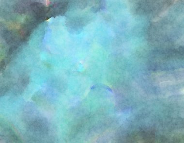 Modern fırça darbeleri. Poster, duvar sanatı, afiş, kart, kitap kapağı veya ambalaj için rahatlatıcı kompozisyonun yumuşak renkli çizimi. Pastel renklerle suluboya.