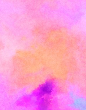 Modern fırça darbeleri. Poster, duvar sanatı, afiş, kart, kitap kapağı veya ambalaj için rahatlatıcı kompozisyonun yumuşak renkli çizimi. Pastel renklerle suluboya.