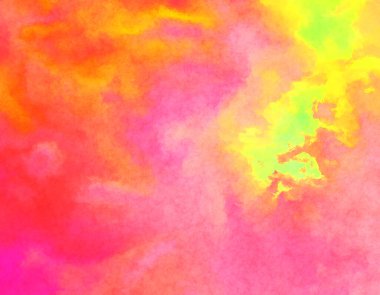 Modern fırça darbeleri. Poster, duvar sanatı, afiş, kart, kitap kapağı veya ambalaj için rahatlatıcı kompozisyonun yumuşak renkli çizimi. Pastel renklerle suluboya.