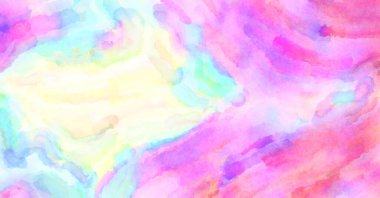 Modern fırça darbeleri. Poster, duvar sanatı, afiş, kart, kitap kapağı veya ambalaj için rahatlatıcı kompozisyonun yumuşak renkli çizimi. Pastel renklerle suluboya.