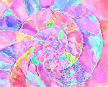 Modern fırça darbeleri. Poster, duvar sanatı, afiş, kart, kitap kapağı veya ambalaj için rahatlatıcı kompozisyonun yumuşak renkli çizimi. Pastel renklerle suluboya.