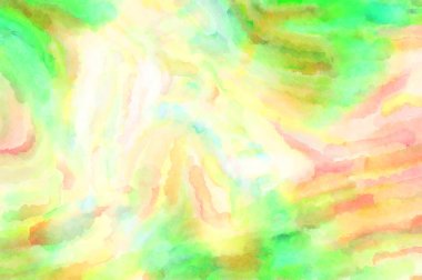 Modern fırça darbeleri. Poster, duvar sanatı, afiş, kart, kitap kapağı veya ambalaj için rahatlatıcı kompozisyonun yumuşak renkli çizimi. Pastel renklerle suluboya.