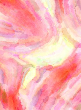 Modern fırça darbeleri. Poster, duvar sanatı, afiş, kart, kitap kapağı veya ambalaj için rahatlatıcı kompozisyonun yumuşak renkli çizimi. Pastel renklerle suluboya.