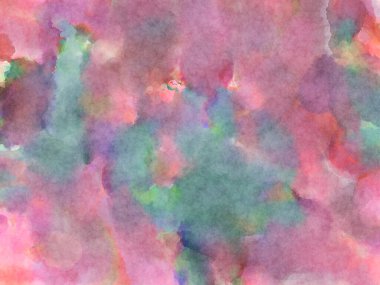 Modern fırça darbeleri. Poster, duvar sanatı, afiş, kart, kitap kapağı veya ambalaj için rahatlatıcı kompozisyonun yumuşak renkli çizimi. Pastel renklerle suluboya.