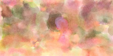 Modern fırça darbeleri. Poster, duvar sanatı, afiş, kart, kitap kapağı veya ambalaj için rahatlatıcı kompozisyonun yumuşak renkli çizimi. Pastel renklerle suluboya.