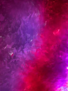 Vahşi ve büyük fırça darbeleri. Beyaz arka planda fırçalanmış soyut resim. Fırça darbesi ile boyanmış. Boya darbeleri. 2B Görüntü.