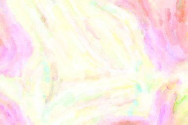 Modern fırça darbeleri. Poster, duvar sanatı, afiş, kart, kitap kapağı veya ambalaj için rahatlatıcı kompozisyonun yumuşak renkli çizimi. Pastel renklerle suluboya.