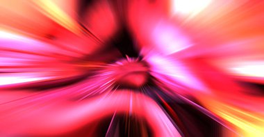 Hızlı yüksek hız bulanıklaştırma arkaplanı. Işık teknolojisi soyut duvar kağıdı. Renkli ışık enerjisi parlamaları. Çarpık grafik hareket arkaplanı. Dinamik patlama flaşı. İvme etkisi.