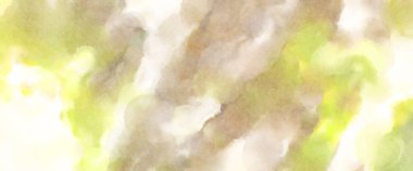 Modern fırça darbeleri. Poster, duvar sanatı, afiş, kart, kitap kapağı veya ambalaj için rahatlatıcı kompozisyonun yumuşak renkli çizimi. Pastel renklerle suluboya.