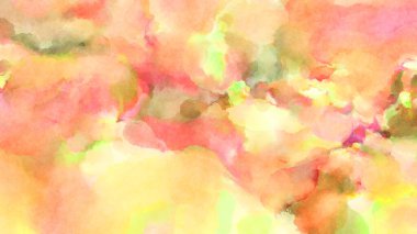 Modern fırça darbeleri. Poster, duvar sanatı, afiş, kart, kitap kapağı veya ambalaj için rahatlatıcı kompozisyonun yumuşak renkli çizimi. Pastel renklerle suluboya.