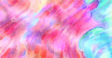 Modern fırça darbeleri. Poster, duvar sanatı, afiş, kart, kitap kapağı veya ambalaj için rahatlatıcı kompozisyonun yumuşak renkli çizimi. Pastel renklerle suluboya.