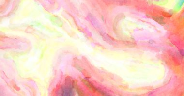 Modern fırça darbeleri. Poster, duvar sanatı, afiş, kart, kitap kapağı veya ambalaj için rahatlatıcı kompozisyonun yumuşak renkli çizimi. Pastel renklerle suluboya.