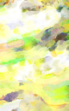 Modern fırça darbeleri. Poster, duvar sanatı, afiş, kart, kitap kapağı veya ambalaj için rahatlatıcı kompozisyonun yumuşak renkli çizimi. Pastel renklerle suluboya.