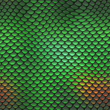 Kusursuz bir fantezi modeli. Sürüngen dokusu. Renkli ve canlı fayanslar. Egzotik fayanslı yüzey. Doğa baskısı.