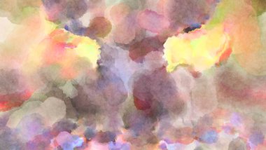 Modern fırça darbeleri. Poster, duvar sanatı, afiş, kart, kitap kapağı veya ambalaj için rahatlatıcı kompozisyonun yumuşak renkli çizimi. Pastel renklerle suluboya.