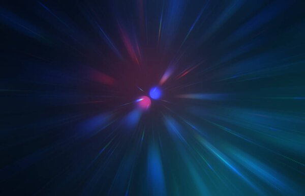 Блестящие яркие и красочные обои. Световая взрывная звезда со светящимися частицами и линиями. Красивые абстрактные лучи фона.