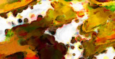 Modern fırça darbeleri. Poster, duvar sanatı, afiş, kart, kitap kapağı veya ambalaj için rahatlatıcı kompozisyonun yumuşak renkli çizimi. Pastel renklerle suluboya.